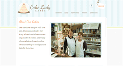 Desktop Screenshot of cakelady.co.uk