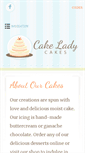 Mobile Screenshot of cakelady.co.uk